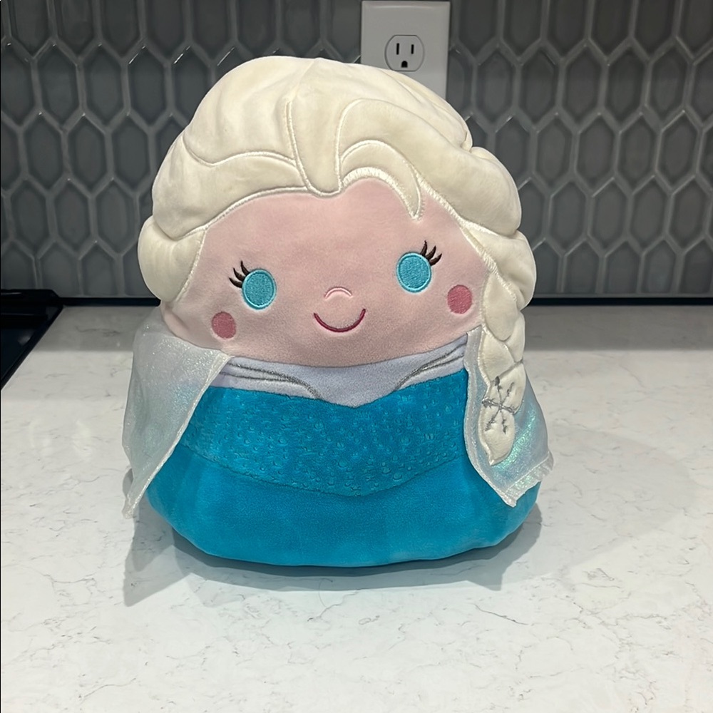 Squishmallows Disney Princess Elsa Plush